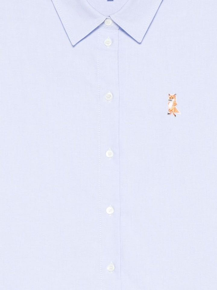 Maison Kitsune' Shirts - Blue and green | 3aff17ff08c68faa335a03db82048105f3a5e0e0