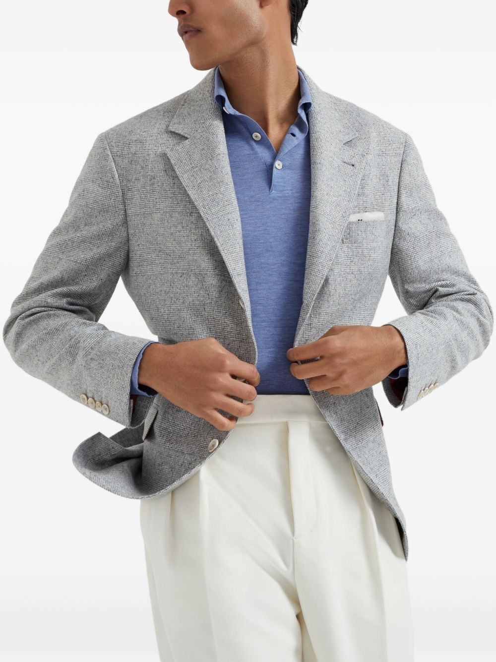 Brunello Cucinelli T-shirts and Polos - Blue and green | a3df9b02cc3d872b4e51628fb5a12ab3eb2b8840