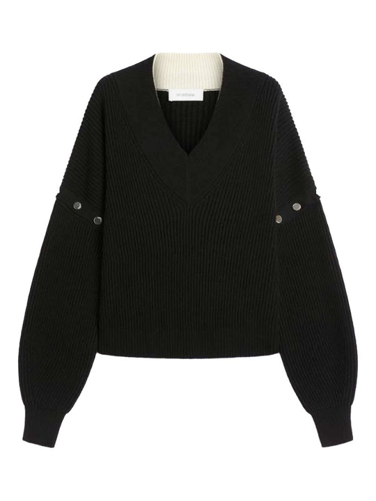 V-Neck Wool Sweater