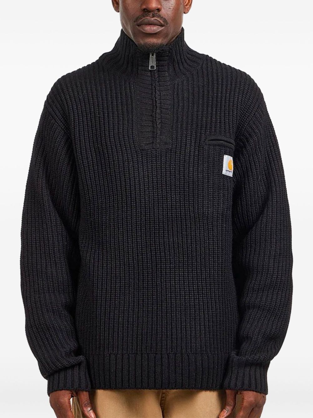 Carhartt Wip Main Sweaters - Blacks and greys | 5e88500cf71d49efa8e85984fcb2070be7518b30