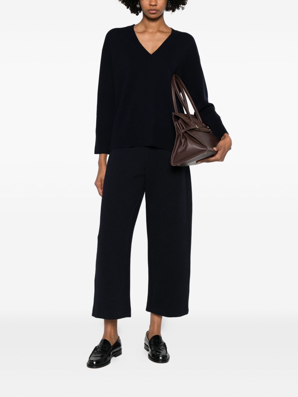 Max Mara Pure Trousers - Blue and green | c79868b34e3ce923a03b10b89e0cb2317d5ddc56