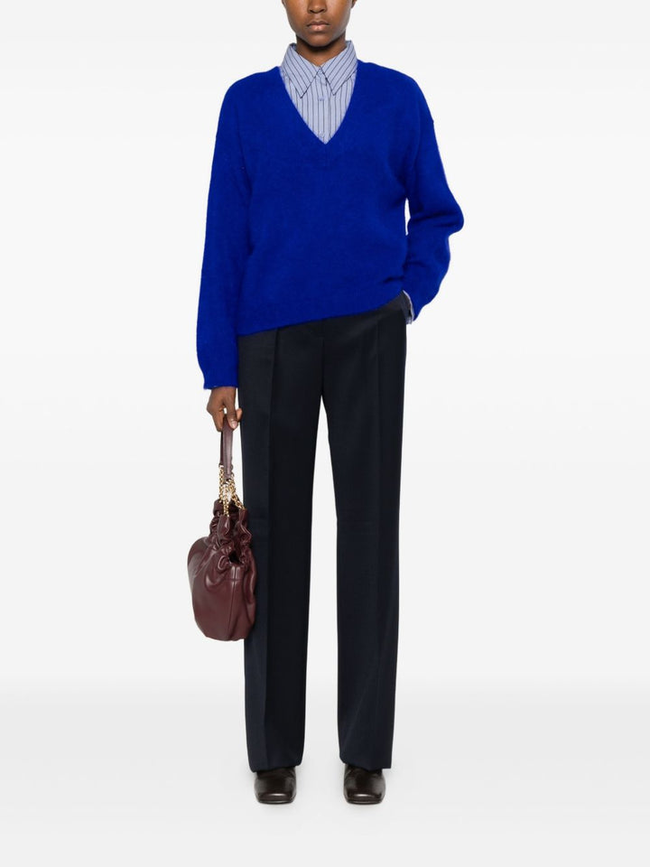 Max Mara Trousers - Blue and green | adf46509c28dd89289dc82fa7eaadb609d6f33f5