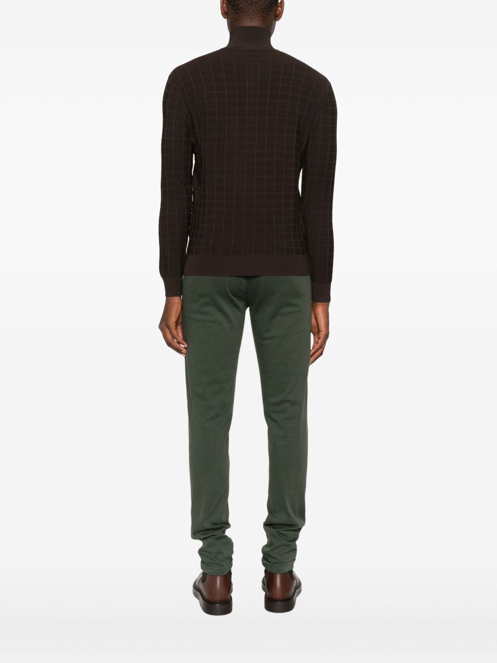 Emporio Armani Sweaters - Marroni | 024e87fe2ba958bca0b87efed91feaa87f229d39