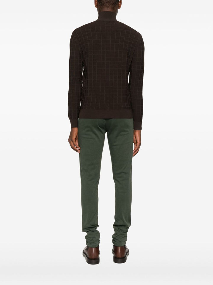 Emporio Armani Sweaters - Marroni | 024e87fe2ba958bca0b87efed91feaa87f229d39