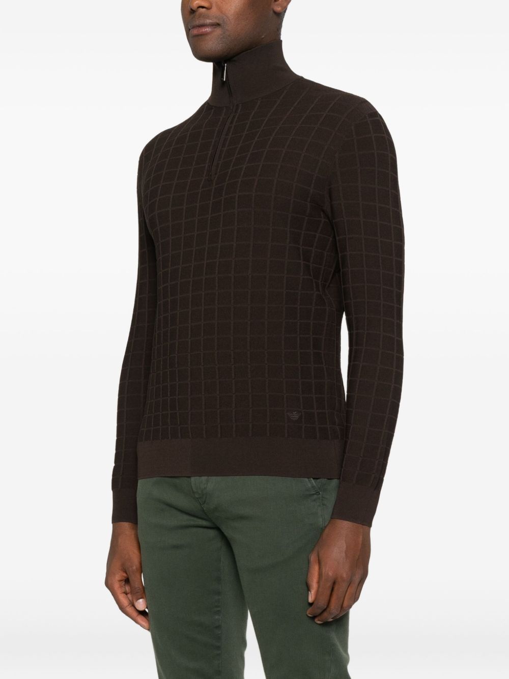 Emporio Armani Sweaters - Marroni | 5a6efc6821c997303944cdc960d5bdebdf192667