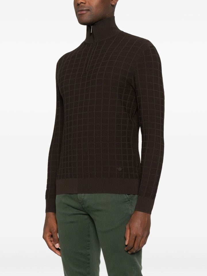 Emporio Armani Sweaters - Marroni | 5a6efc6821c997303944cdc960d5bdebdf192667