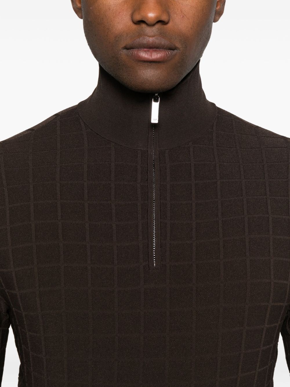 Emporio Armani Sweaters - Marroni | a725a680789c858ffdd1bbac3e5cae2090c8412e