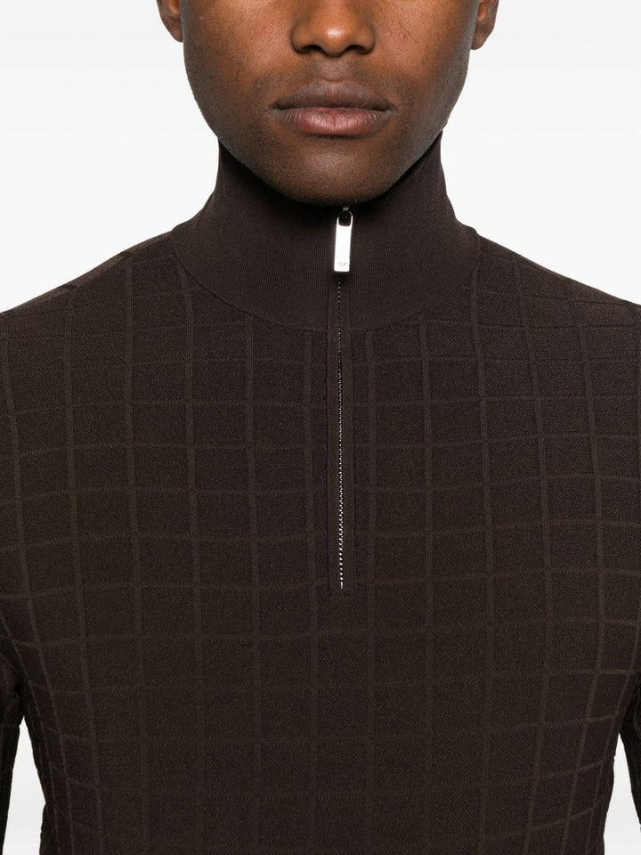 Emporio Armani Sweaters - Marroni | a725a680789c858ffdd1bbac3e5cae2090c8412e