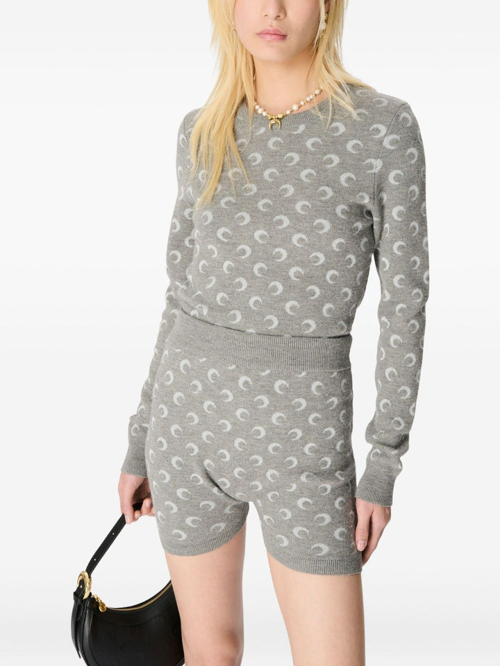 Marine Serre Sweaters - Blacks and greys | 507aade62dadb4420c7d704fc9ede5f04c281fe0