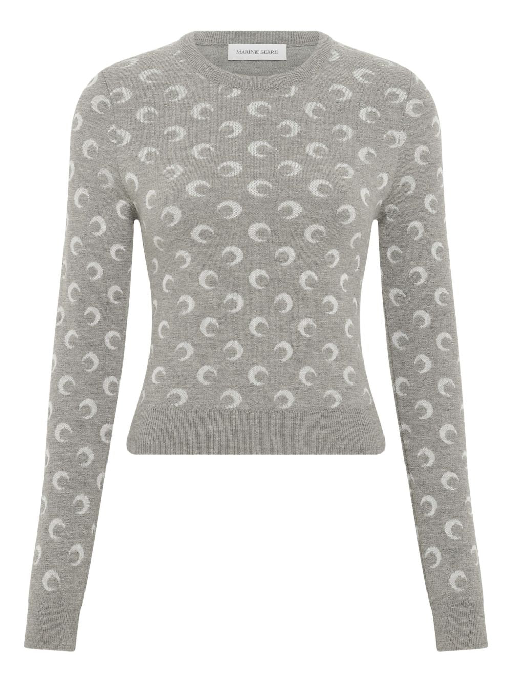 Marine Serre Sweaters - Blacks and greys | a96b7c236a6add84a8005360cd61a04abc65c42e