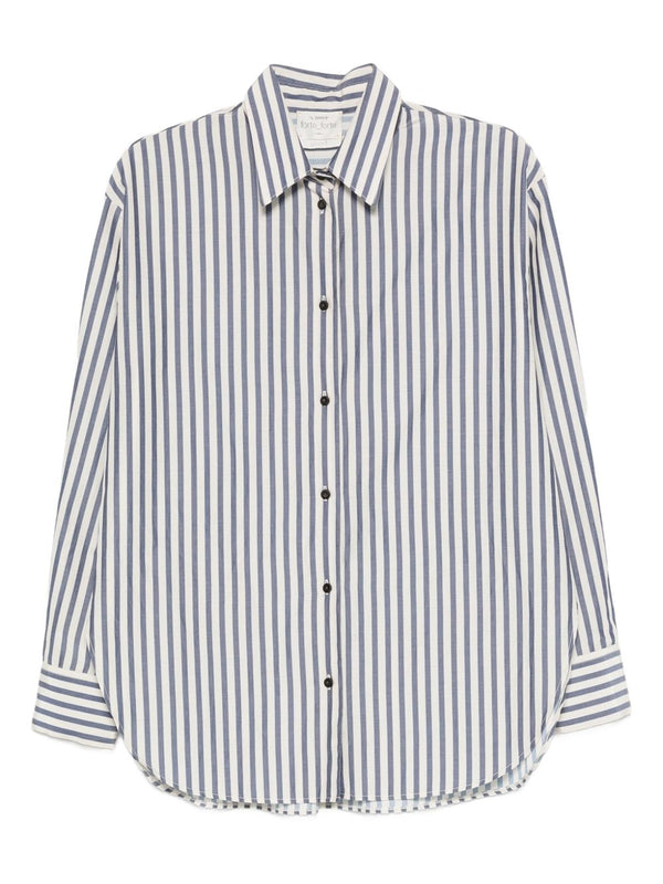Camicia Cotone Misto a Righe
