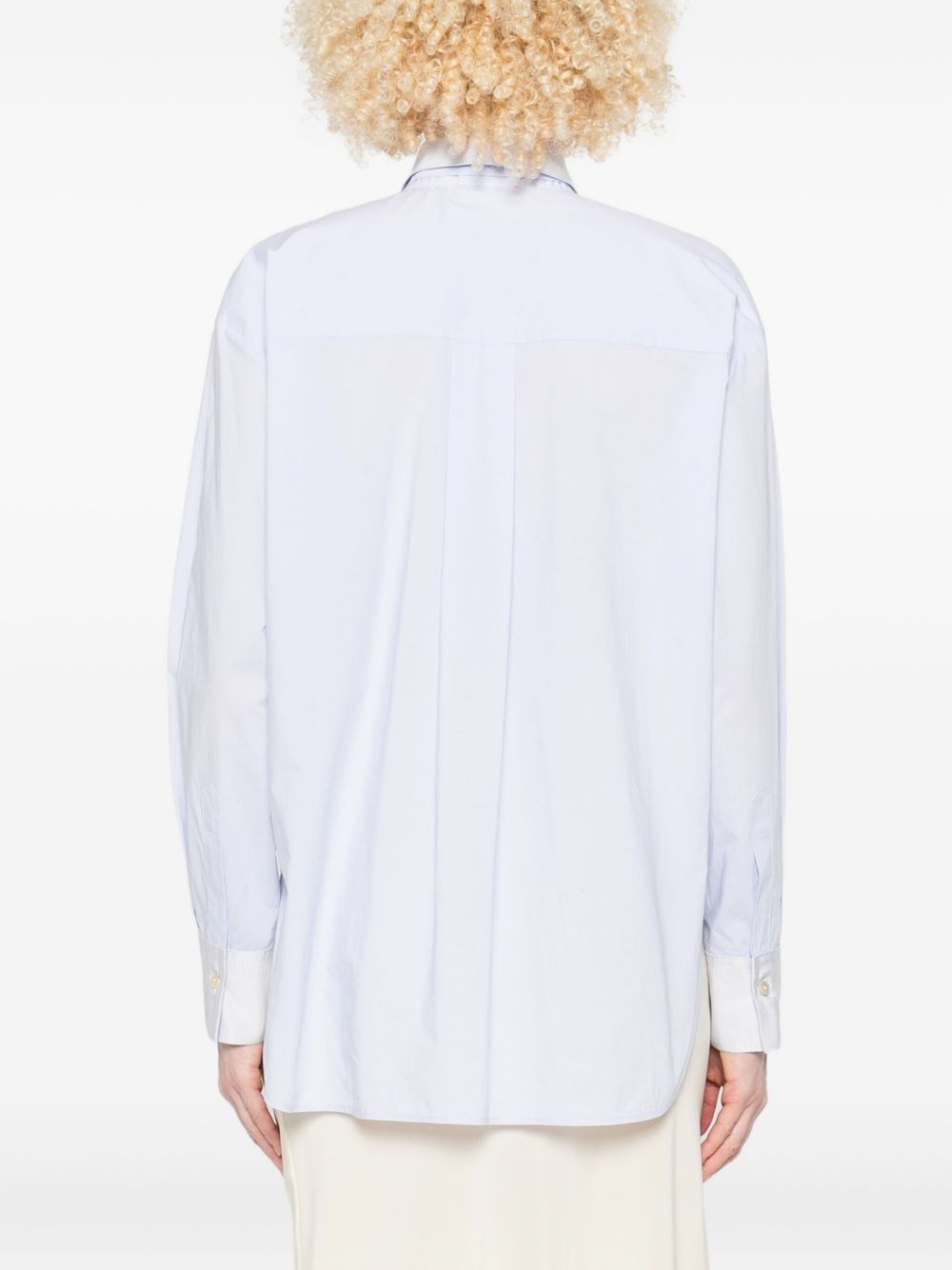 Forte Forte Shirts - Blue and green | d009e75be4b7665e28620df4d6343ad3e24ae10c