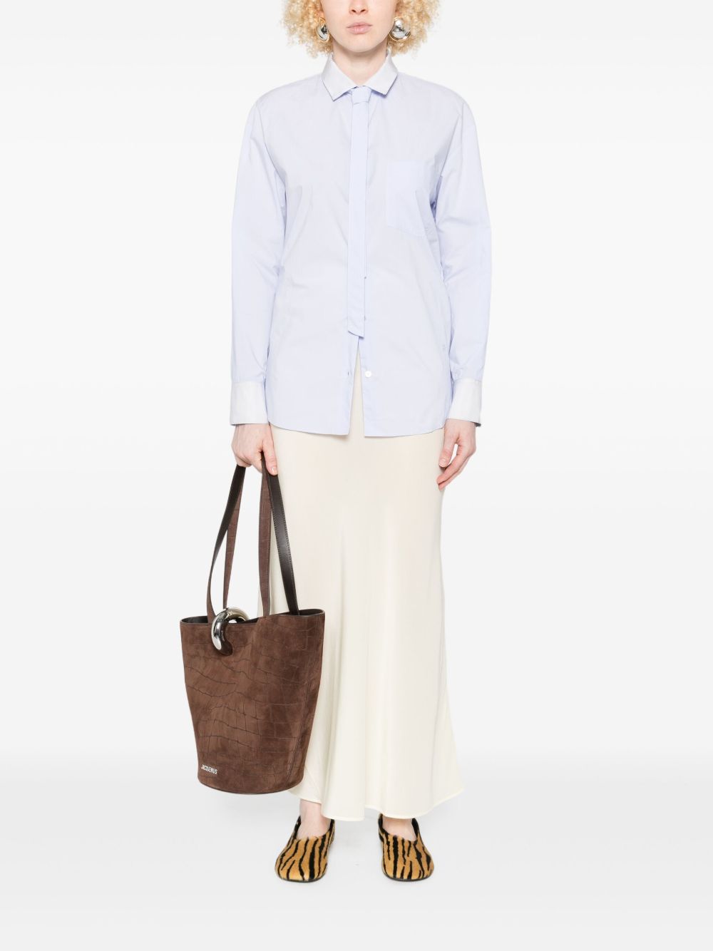 Forte Forte Shirts - Blue and green | 7f680a016aa3fe7b0955eba29e9986768e6df110