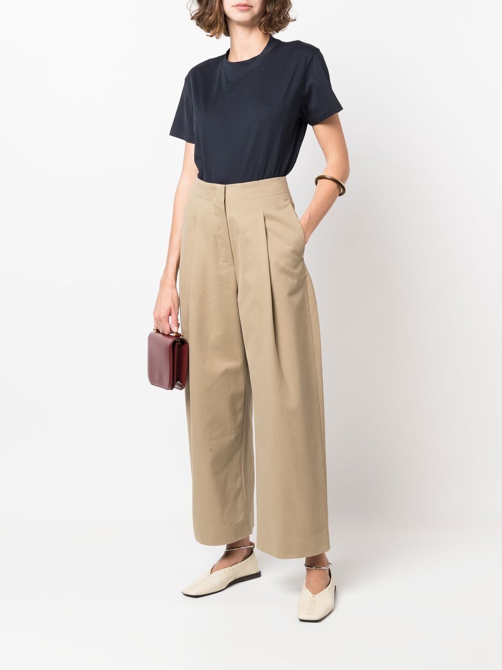 Studio Nicholson Trousers - Light and natural | 6026becc103440ca96a6e49c3079d94cd1a4b8db