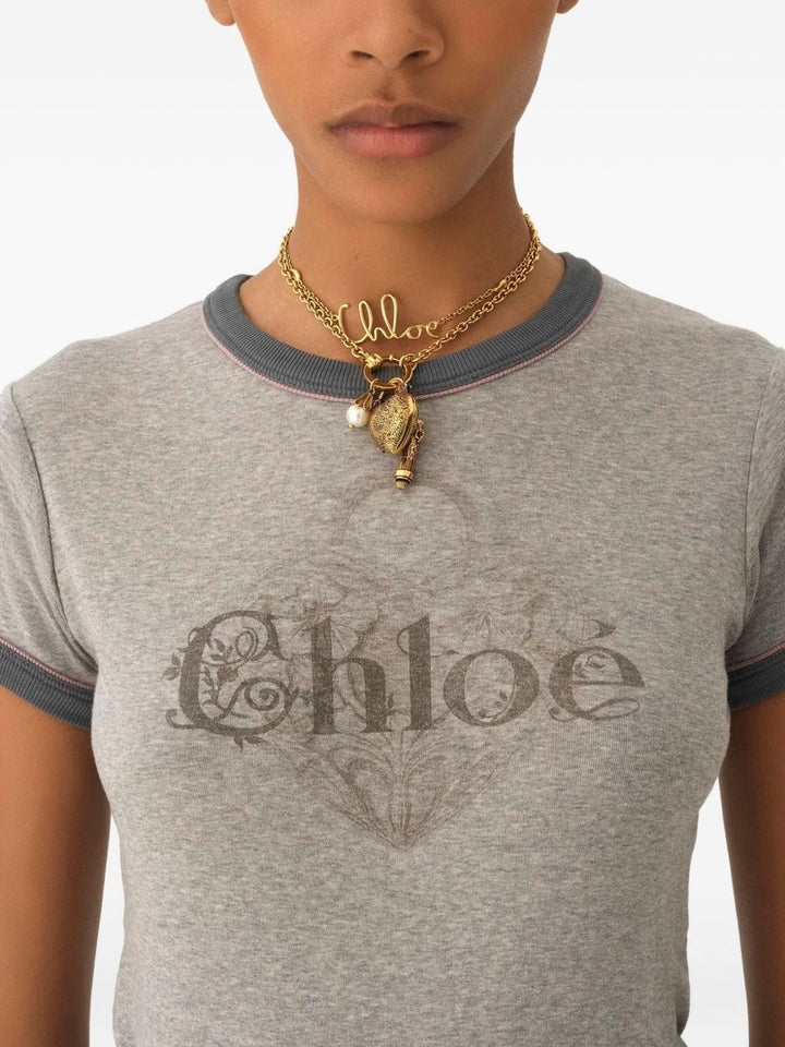 Chloè T-shirts and Polos - Blacks and greys | 05ed0fbcf541f430f8e5b9085662104485704d13