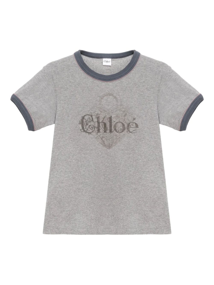 Chloè T-shirts and Polos - Blacks and greys | 4774c8427c92ad2fb1e32aca4051c4fc96528ab0