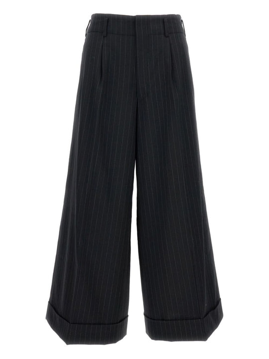 Wool Blend Trousers