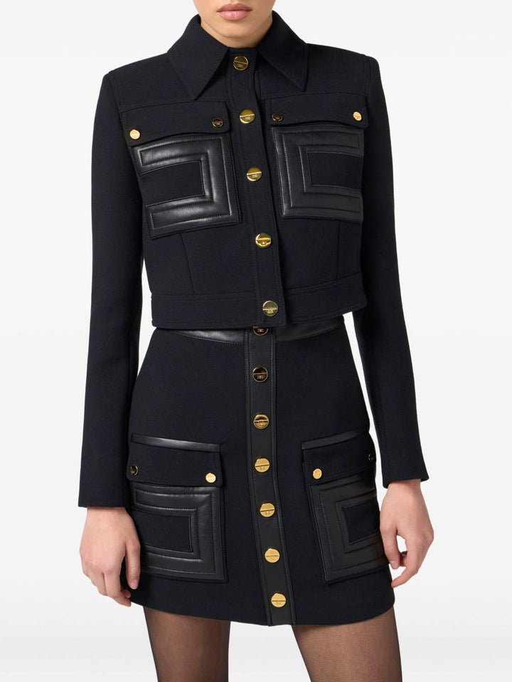 Elisabetta Franchi Jackets - Blacks and greys | d10b4aff47df8900372dc92f879379fdb2da5062