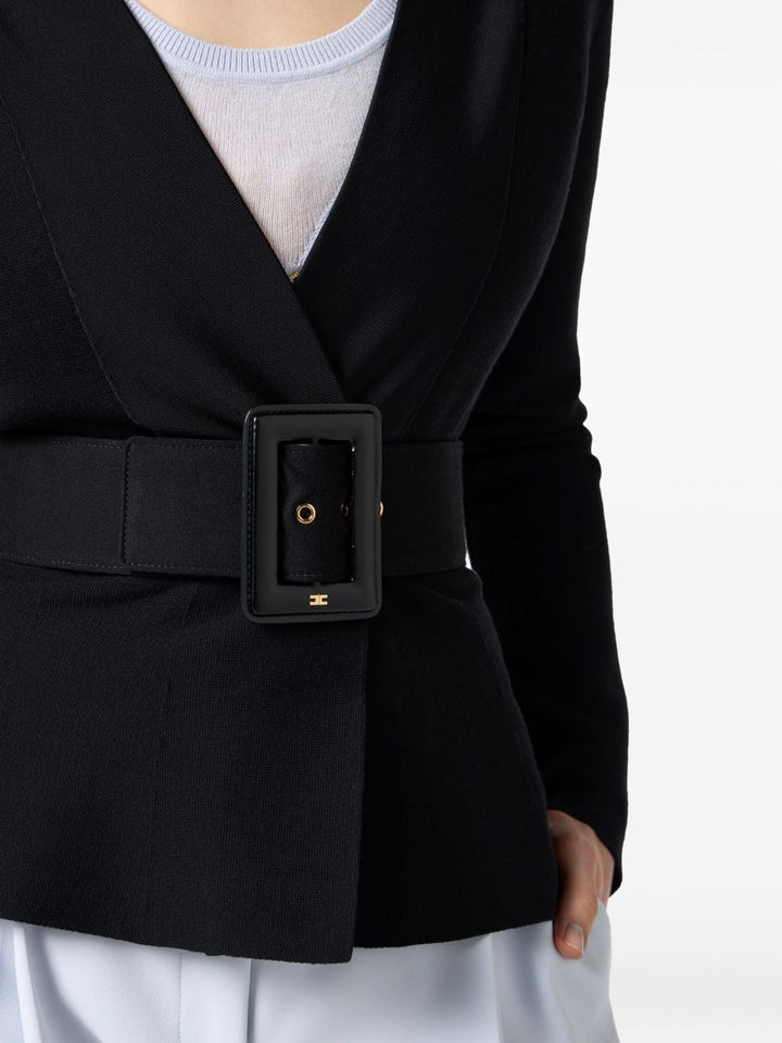 Elisabetta Franchi Sweaters - Blacks and greys | afb0bd2fb2e65b202ea6ec99f2987e73a14c6210