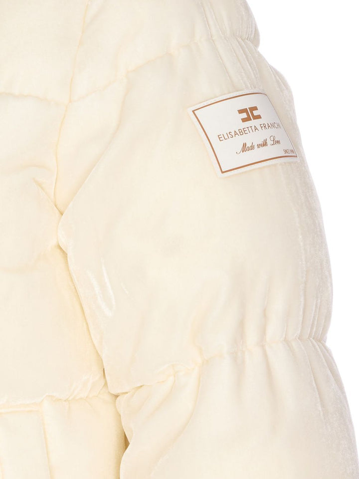 Elisabetta Franchi Coats - Light and natural | c6884a8947513838e9d55b50838459455bae8e52