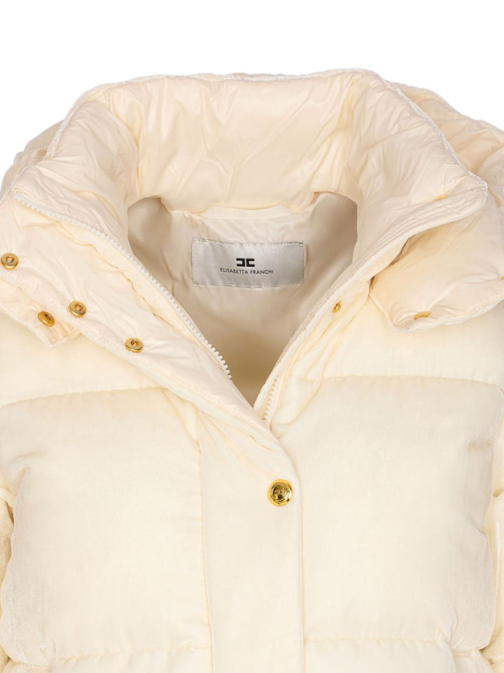 Elisabetta Franchi Coats - Light and natural | 14f78d1092e987e332b5bd95b44ca2df26e3e28c