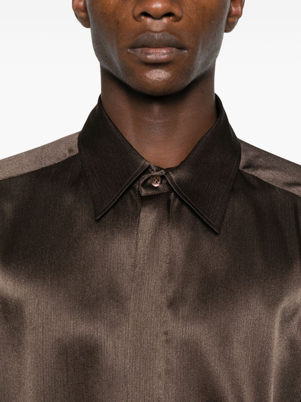 Emporio Armani Shirts - Marroni | eb781da139bce2f2dbdbbaab2aa0d234cd969d53