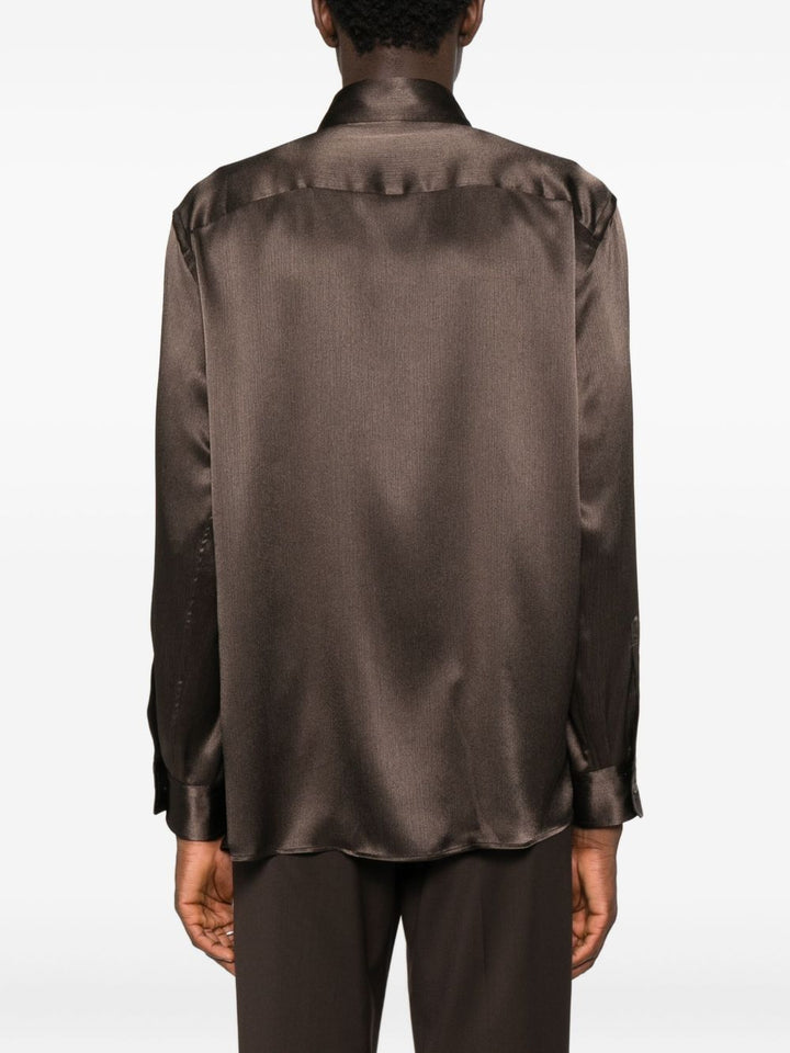 Emporio Armani Shirts - Marroni | 51cb680790aec5f31571097ba9c8dc0f7cf66e31