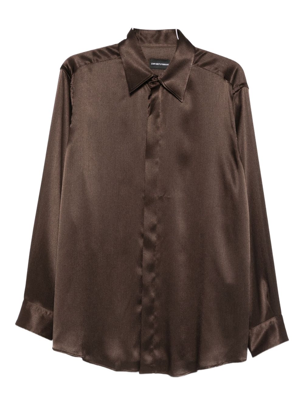 Emporio Armani Shirts - Marroni | 7f41933b5f6659c22f39617915e9098620b23ab7