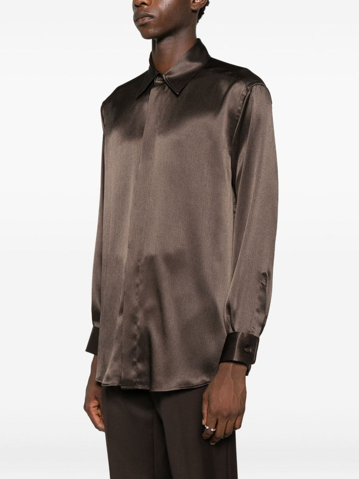 Emporio Armani Shirts - Marroni | 8659cb3876a68eccbfb772ae62252cfab73dd6b1
