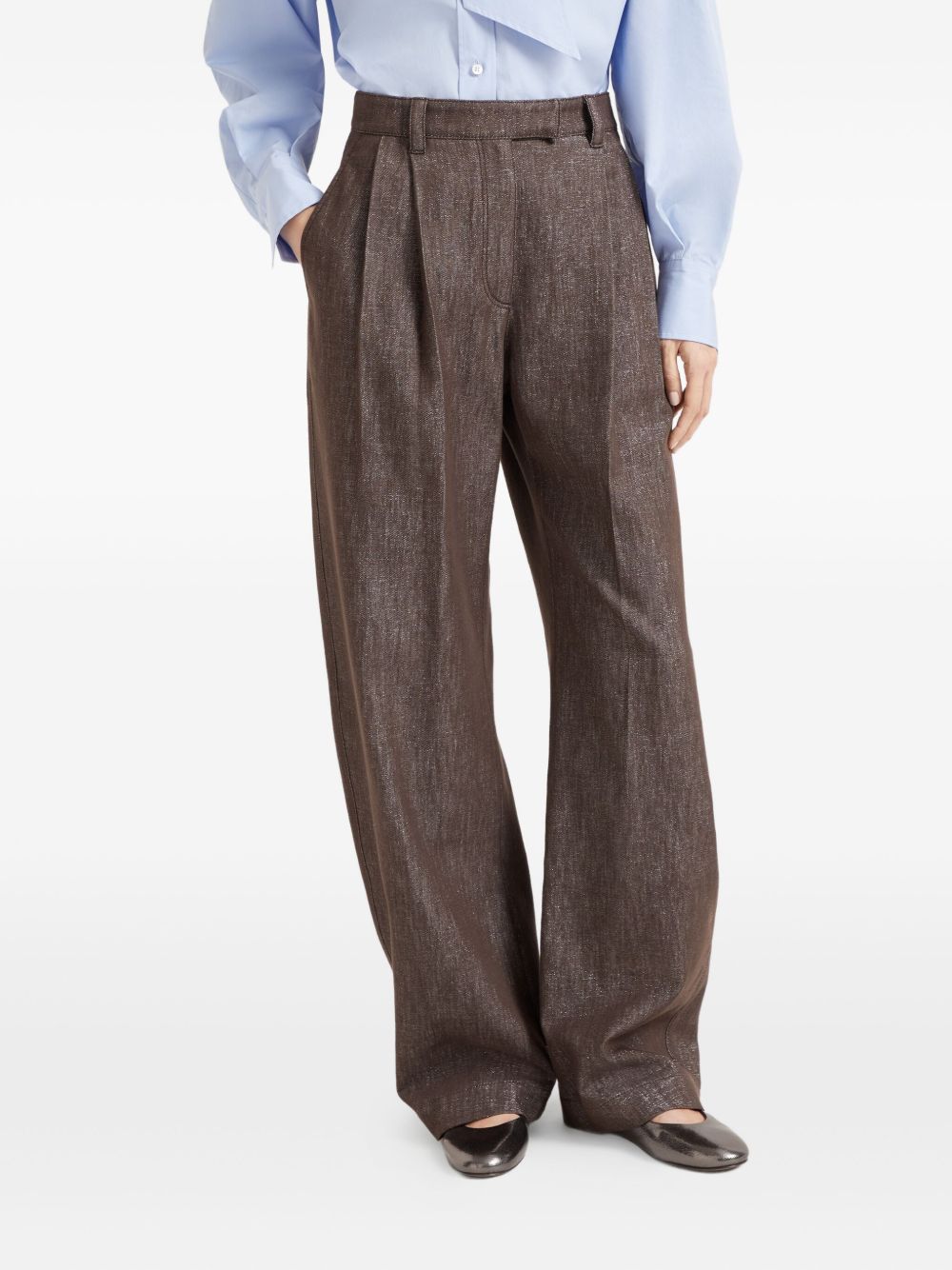 Brunello Cucinelli Trousers - Marrone | 62dbbc56b46e5b78da2b7da46732f9ce17198fb7