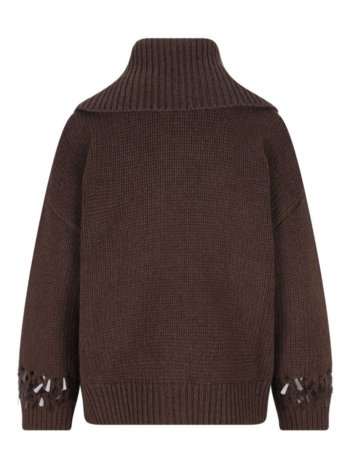Brunello Cucinelli Sweaters - Marrone | b500b4b39c9732977403ceaf2321952aa4d5921c