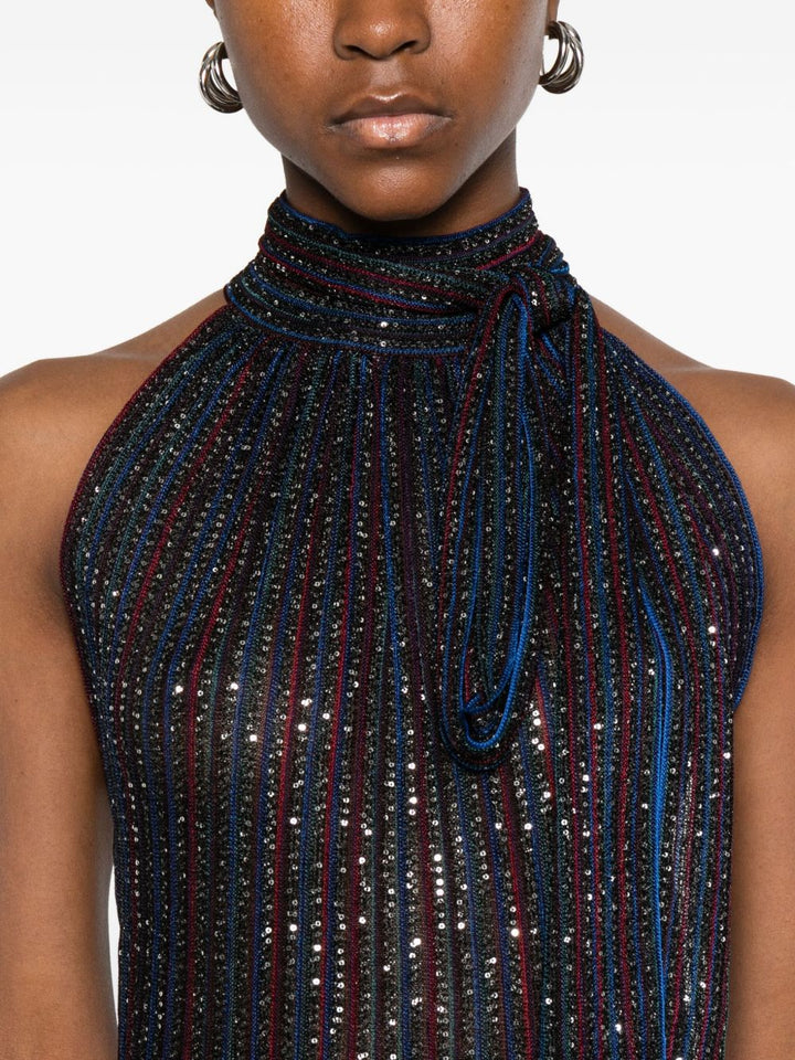 Missoni Top - Blue and green | 68487d89d37b4a1d541b3451aa6b76ded187c5a1