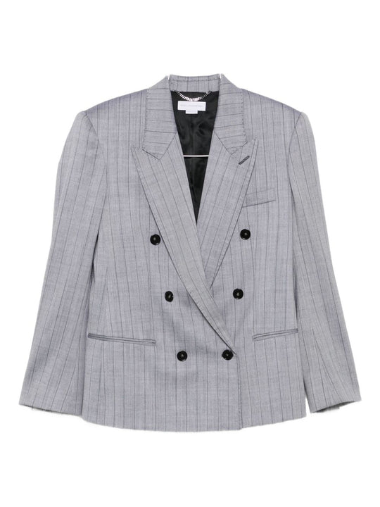 Wool Double-Breasted Jacket