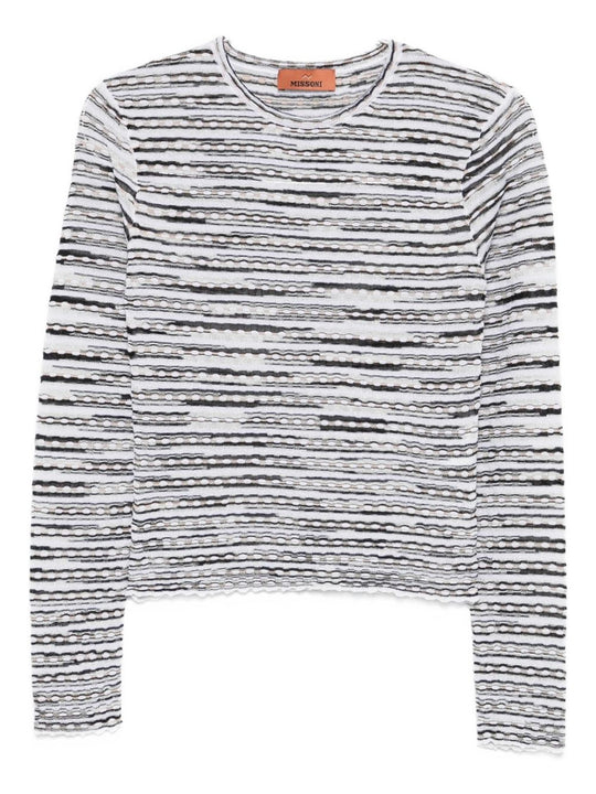 Wool Blend Crewneck Sweater