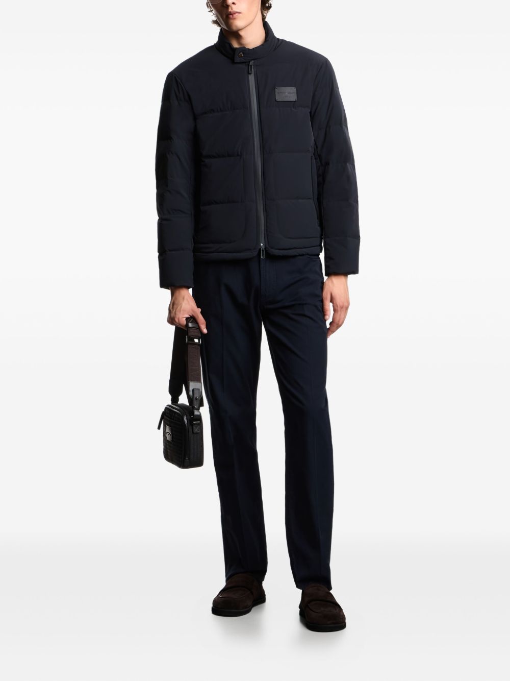 Emporio Armani Coats - Blue and green | f6b28f1a6b009f3e3b03903de4e5fccded6b9b58