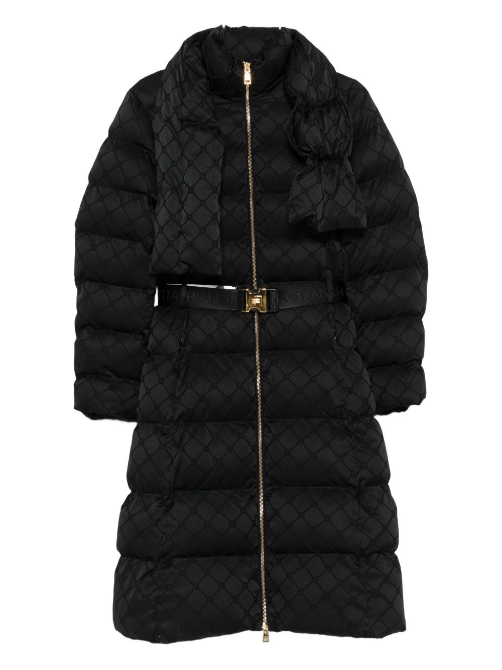 Elisabetta Franchi Coats - Blacks and greys | 6364fc797e97dab2746b43170aa42dab0eb79e3b