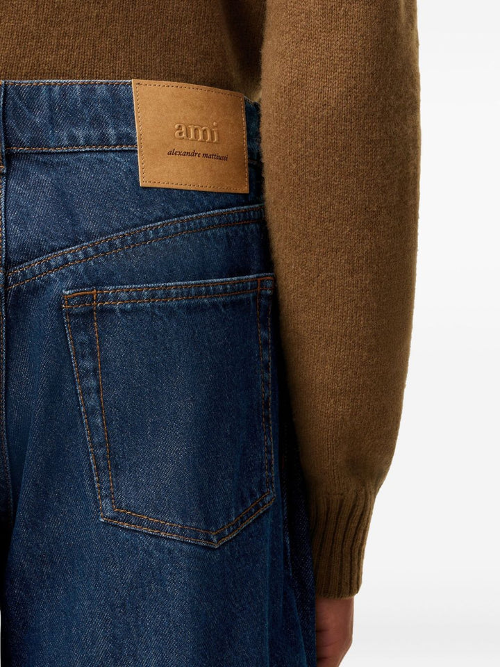 Ami Paris Jeans - Blue and green | 8734bcc85c1e9e4585e711a51111aa77012c3119