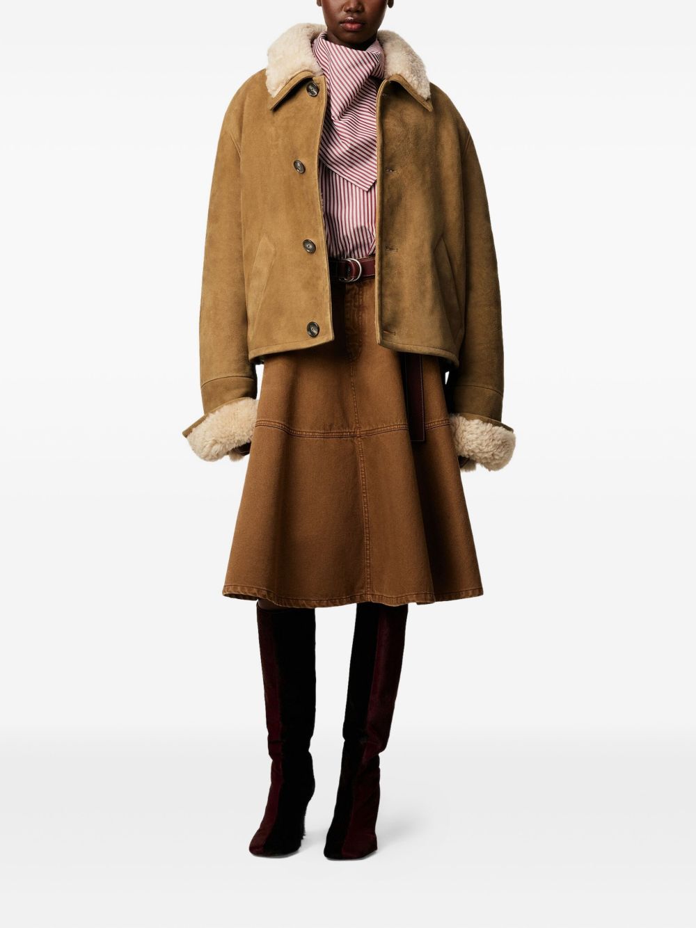 Ami Paris Jackets - Marrone | e733d7bb69a453bbcee82a0e2c435d8573a0f7b9