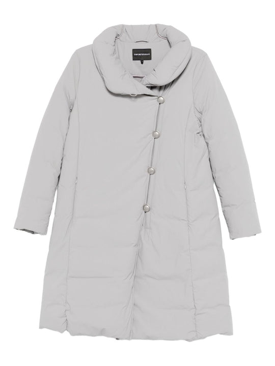 Nylon Midi Down Jacket