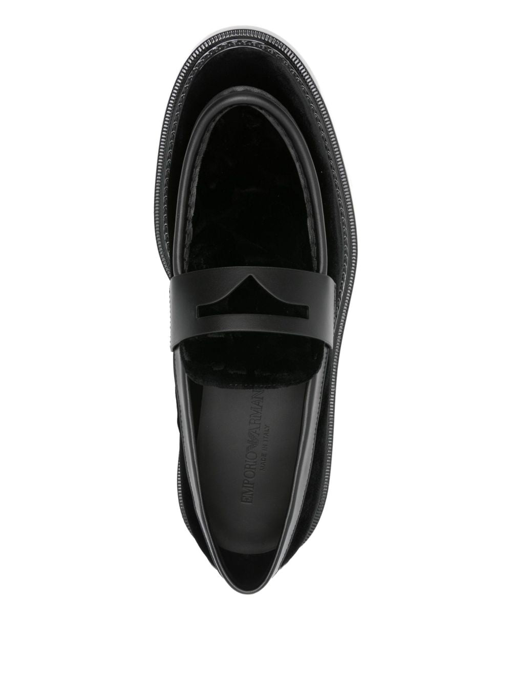 Emporio Armani Flat shoes - Blacks and greys | 897144e771f530df4d17127dbc5b71d23f9d3cfd