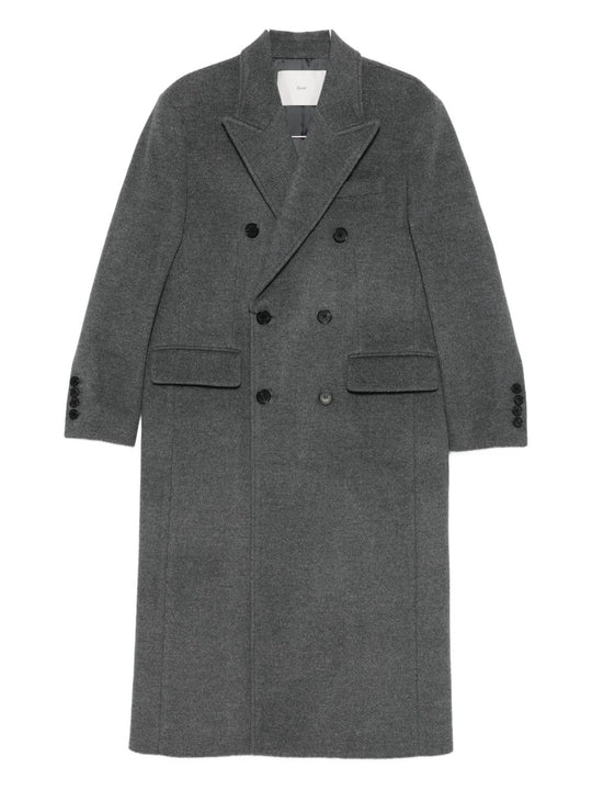 Wool Double-Breasted Coat