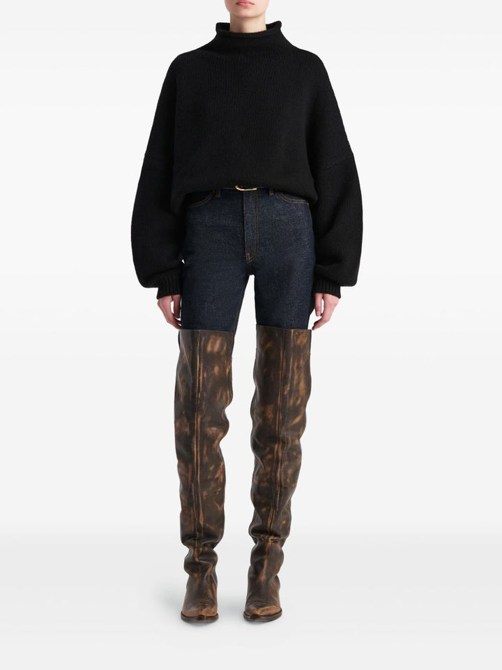 Khaite Sweaters - Blacks and greys | 40082f61e15b26f6e9b2ccb9260d4d478eea681f