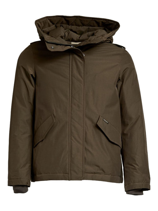 Hooded Blouson Jacket