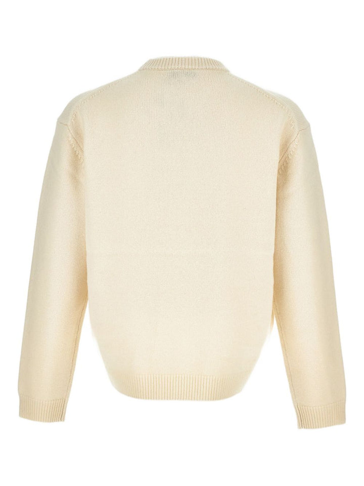 Maison Kitsune' Sweaters - Light and natural | f86ebb5fdda9a0d4dace111fc07b04b9310de045