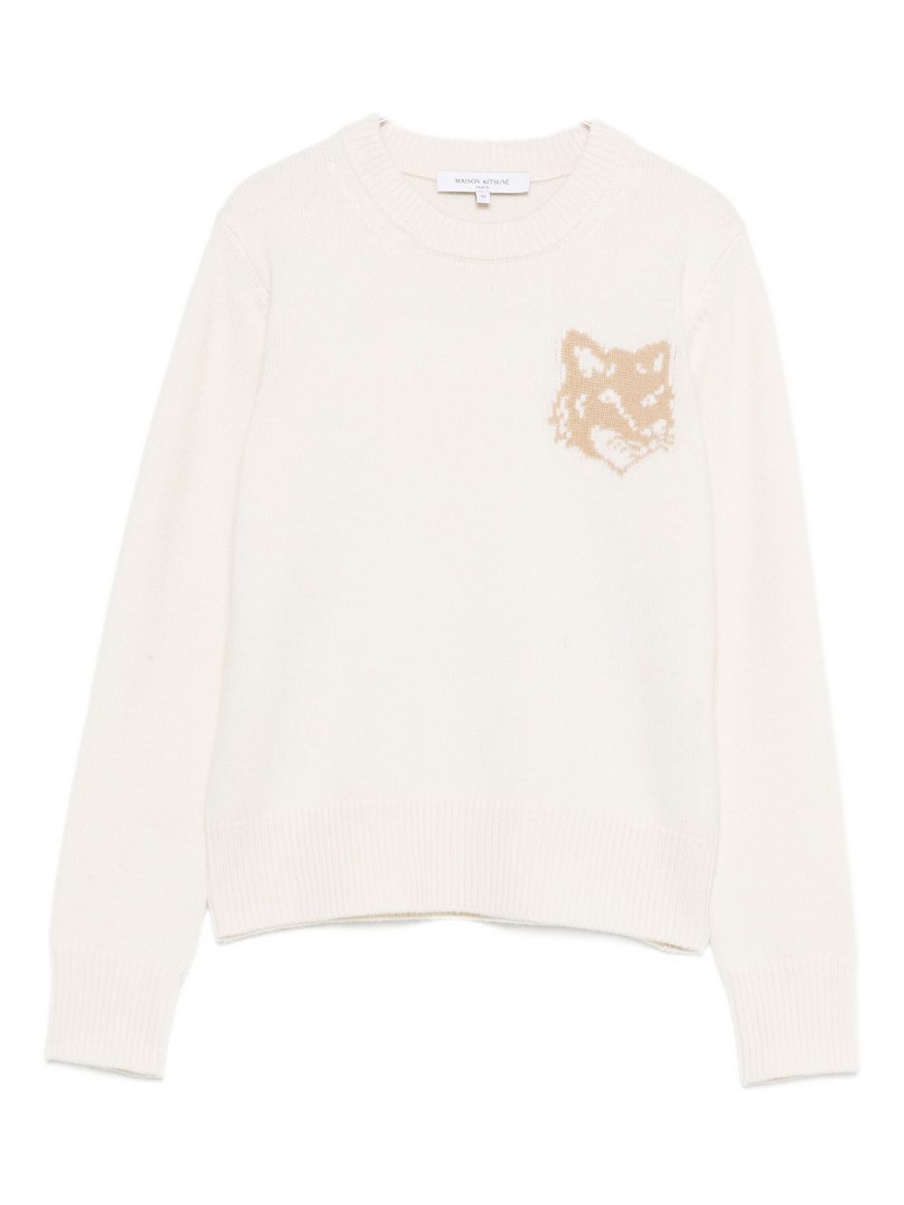 Maison Kitsune' Sweaters - Light and natural | 72d5d240f4d8f1c1bf7c4cdd5d69f445e5ccaa99