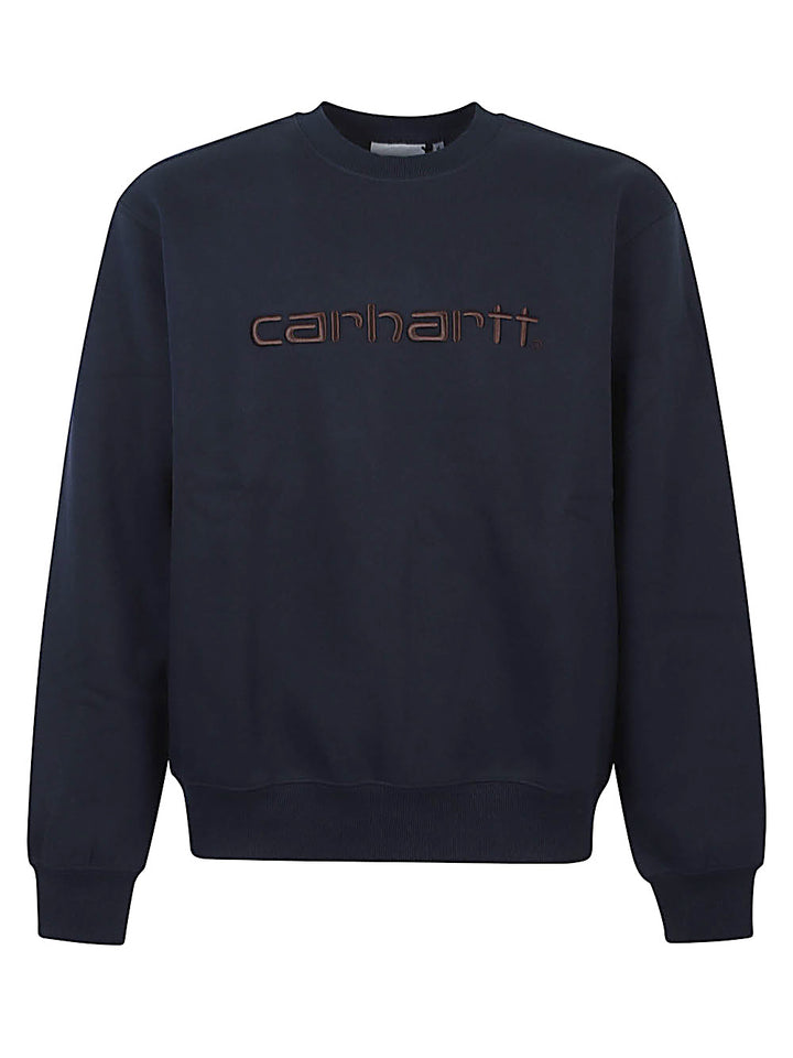 Carhartt Wip Main Sweaters - Blue and green | 2bed46fbd334ffc44ab44deda583e27a28a542ce