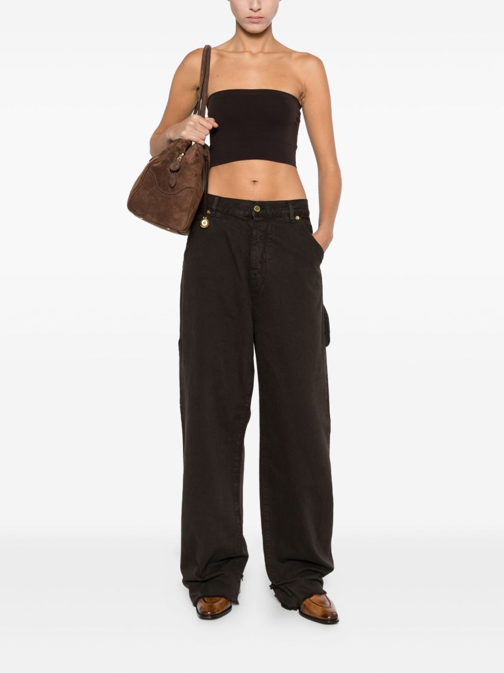 Wolford Top - Marrone | 3b4fde58d3ab77e8f70be47ce25b11cac140d01c