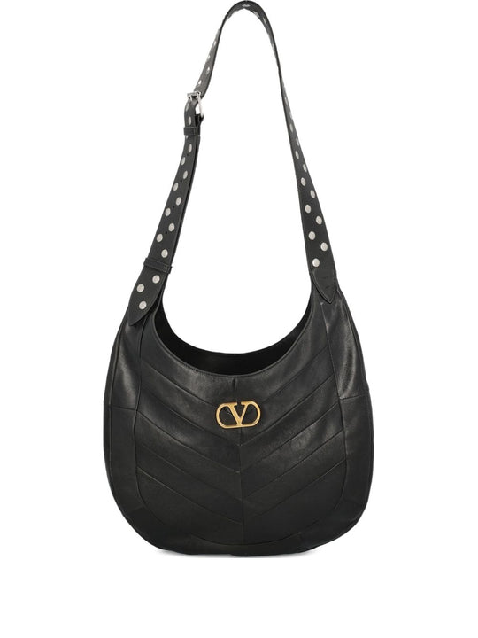 Hoboho Medium Leather Hobo Bag