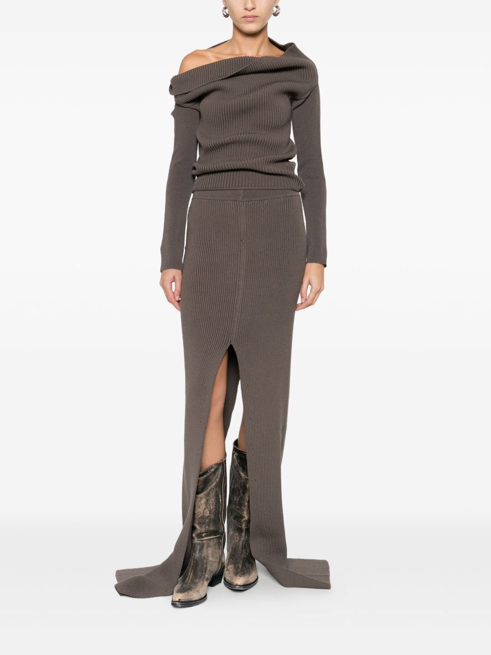 Rick Owens Skirts - Blacks and greys | 65f6fde6575bed23382e3ce3768d8a4f0d0d4bc0