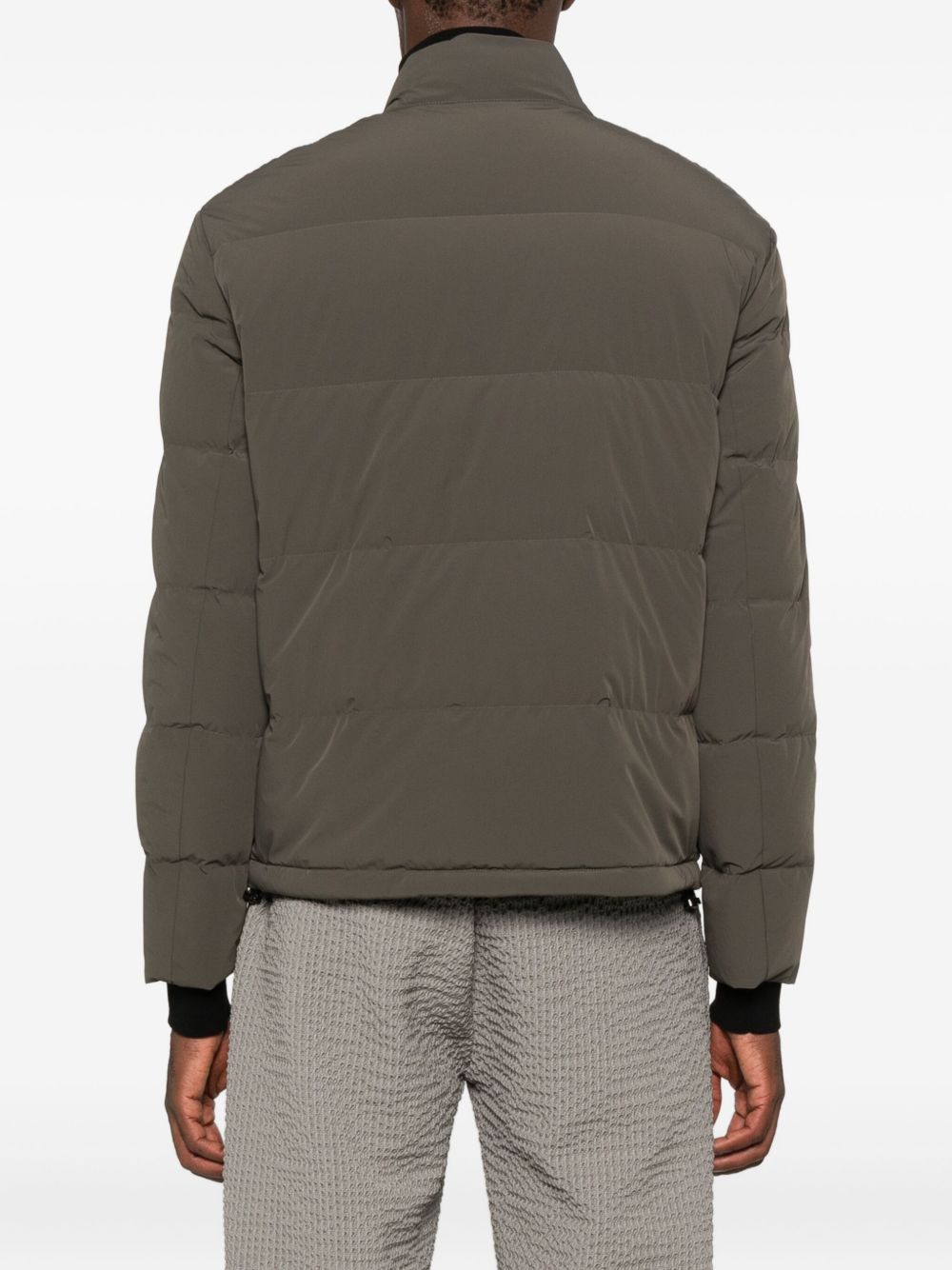 Emporio Armani Coats - Blue and green | aed884fc2111a4f563aad2485438b2fee43ea7d6